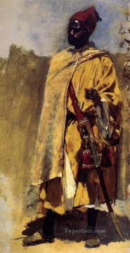 Árabe Painting - Guardia Morisca Árabe Edwin Lord Weeks